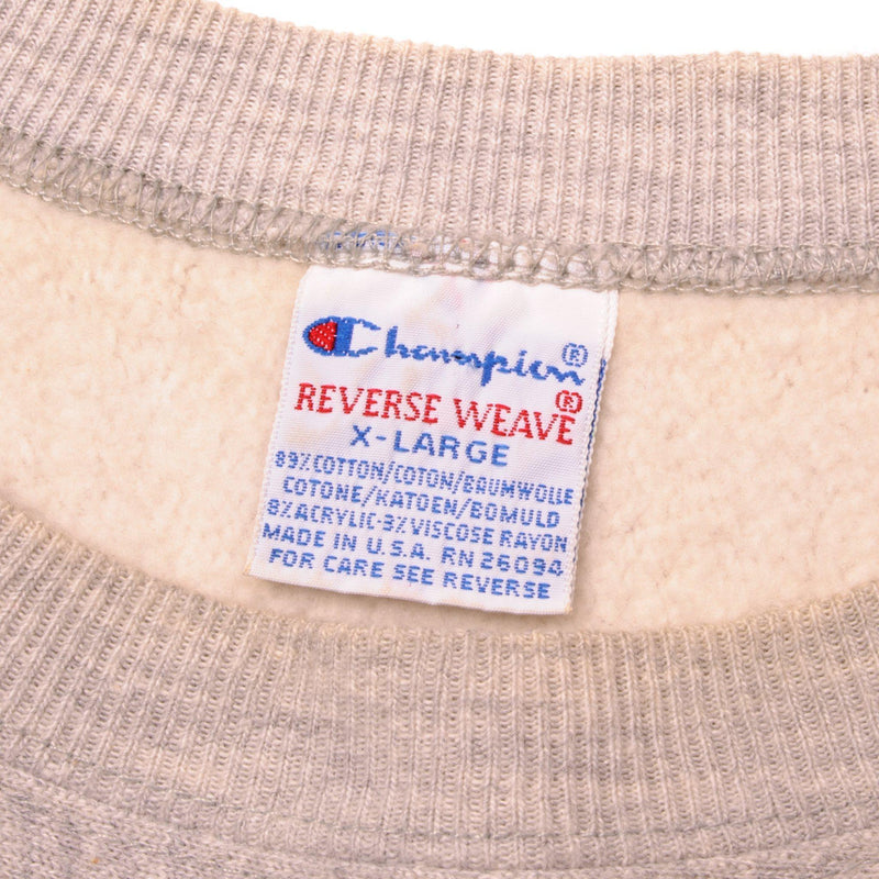 Vintage Label Tag Champion Reverse Weave 1990-MID 1990's