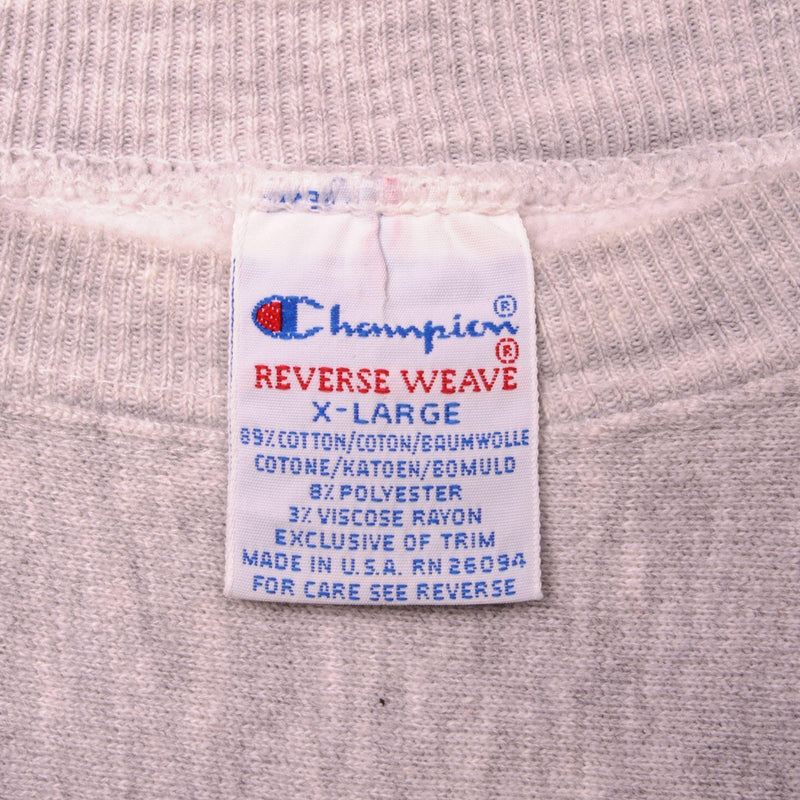Vintage Label Tag Champion Reverse Weave 1990- MID 1990's