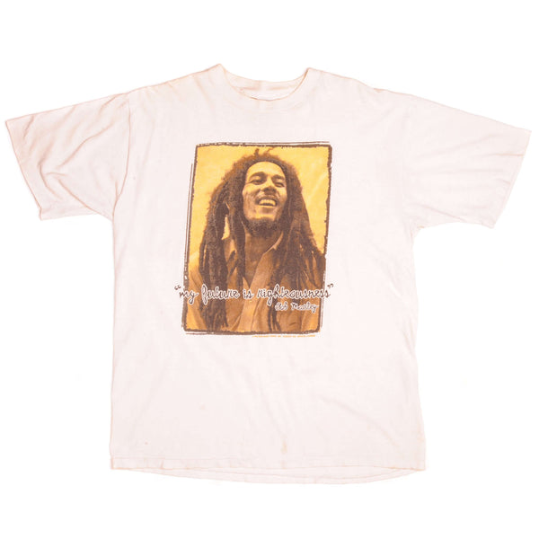 CAMISETA VINTAGE BOB MARLEY 1995 TALLA XL FABRICADA EN EE. UU.