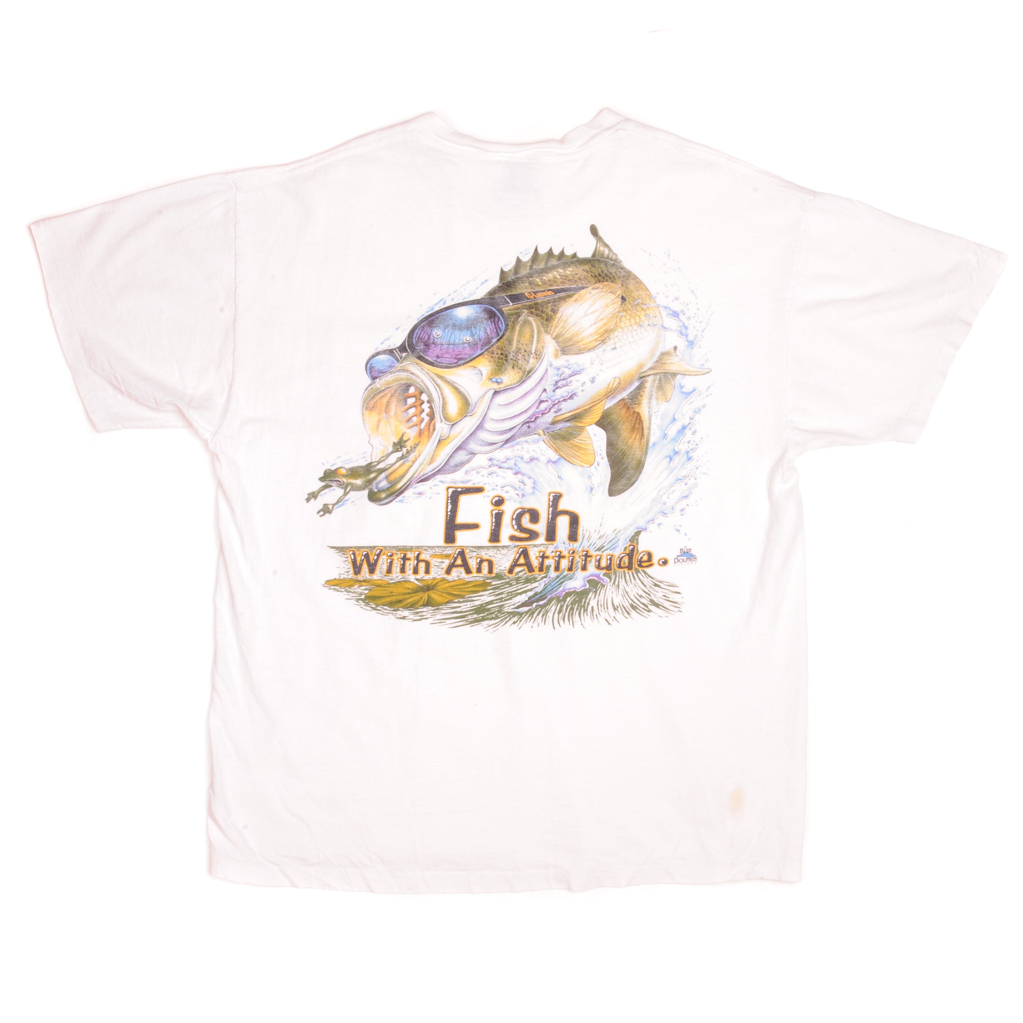 Vintage G. Loomis Fish with An Attitude Tee Shirt 90s Size XL