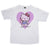 Vintage Hello Kitty Changes Tee Shirt 1996 Size XLarge Made in USA with single stitch sleeves.