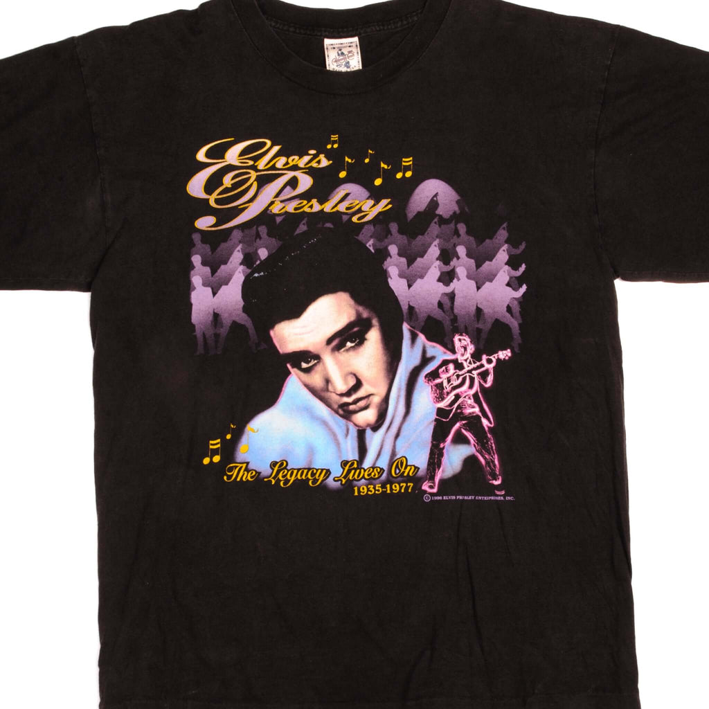 VINTAGE ELVIS PRESLEY TEE SHIRT 1996 SIZE XL MADE IN USA
