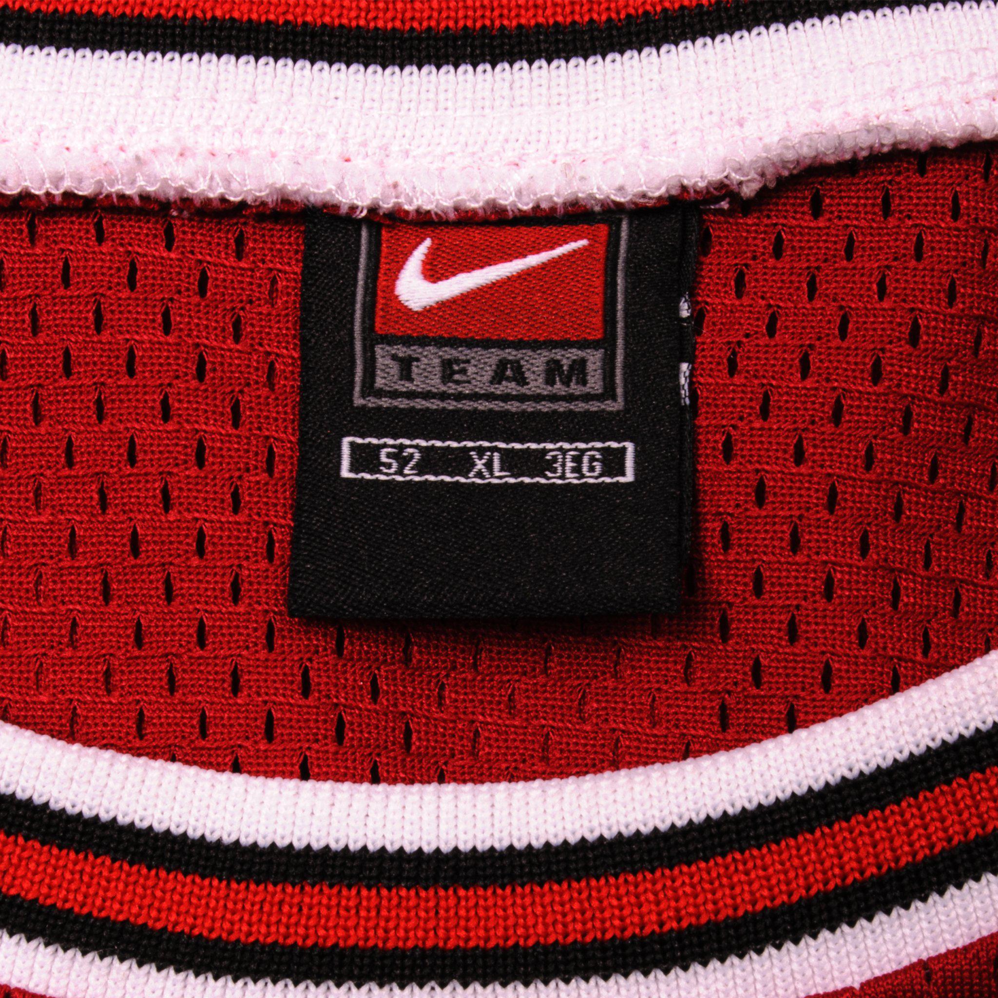 RARE Vintage Nike Jordan 23 Chicago Bulls Hat Striped Black White Red 80s  90s