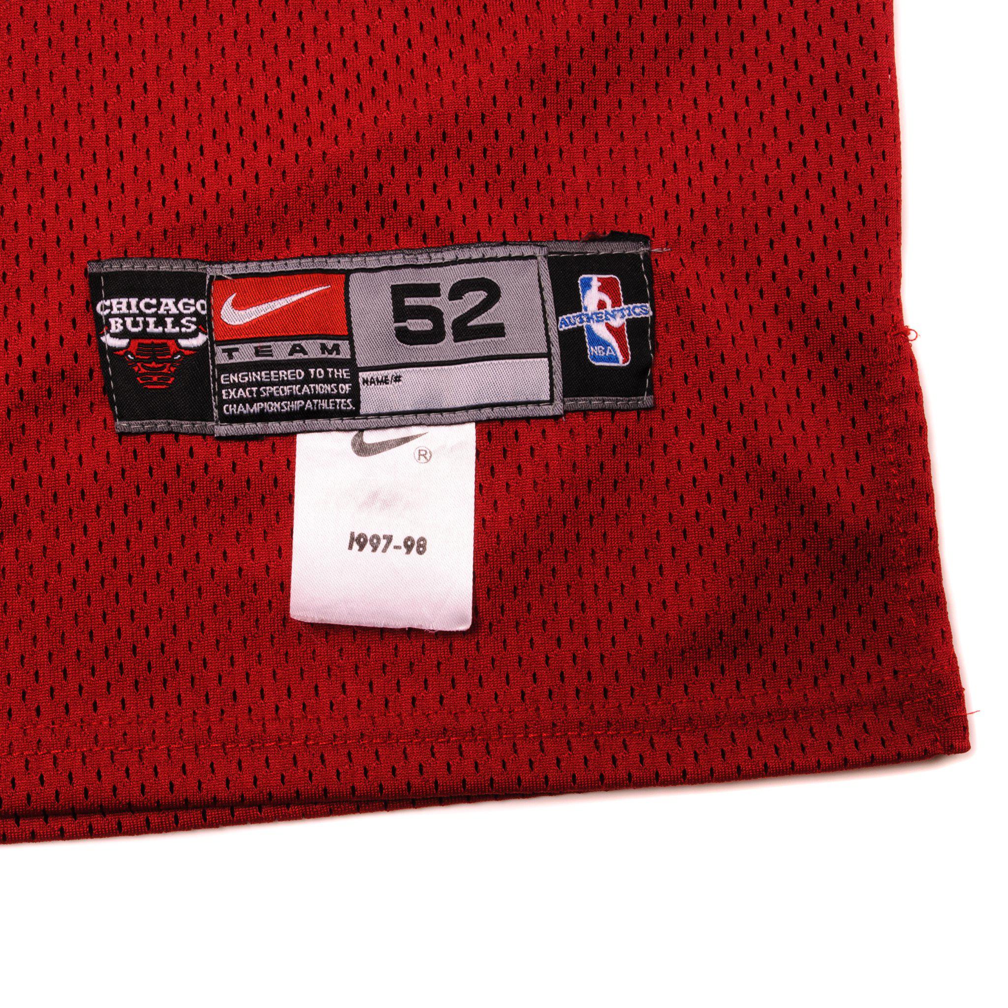 Nike, Shirts, Vintage Michael Jordan Nike 23 Chicago Bulls Xl Mesh  Blackred Stripe Jersey
