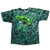 Vintage Tie-Dye Universal Studios Hollywood Marvel The Incredible Hulk Coaster Tee Shirt 90s Size XLarge with single stitch sleeves.