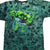 Vintage Tie-Dye Universal Studios Hollywood Marvel The Incredible Hulk Coaster Tee Shirt 90s Size XLarge with single stitch sleeves.