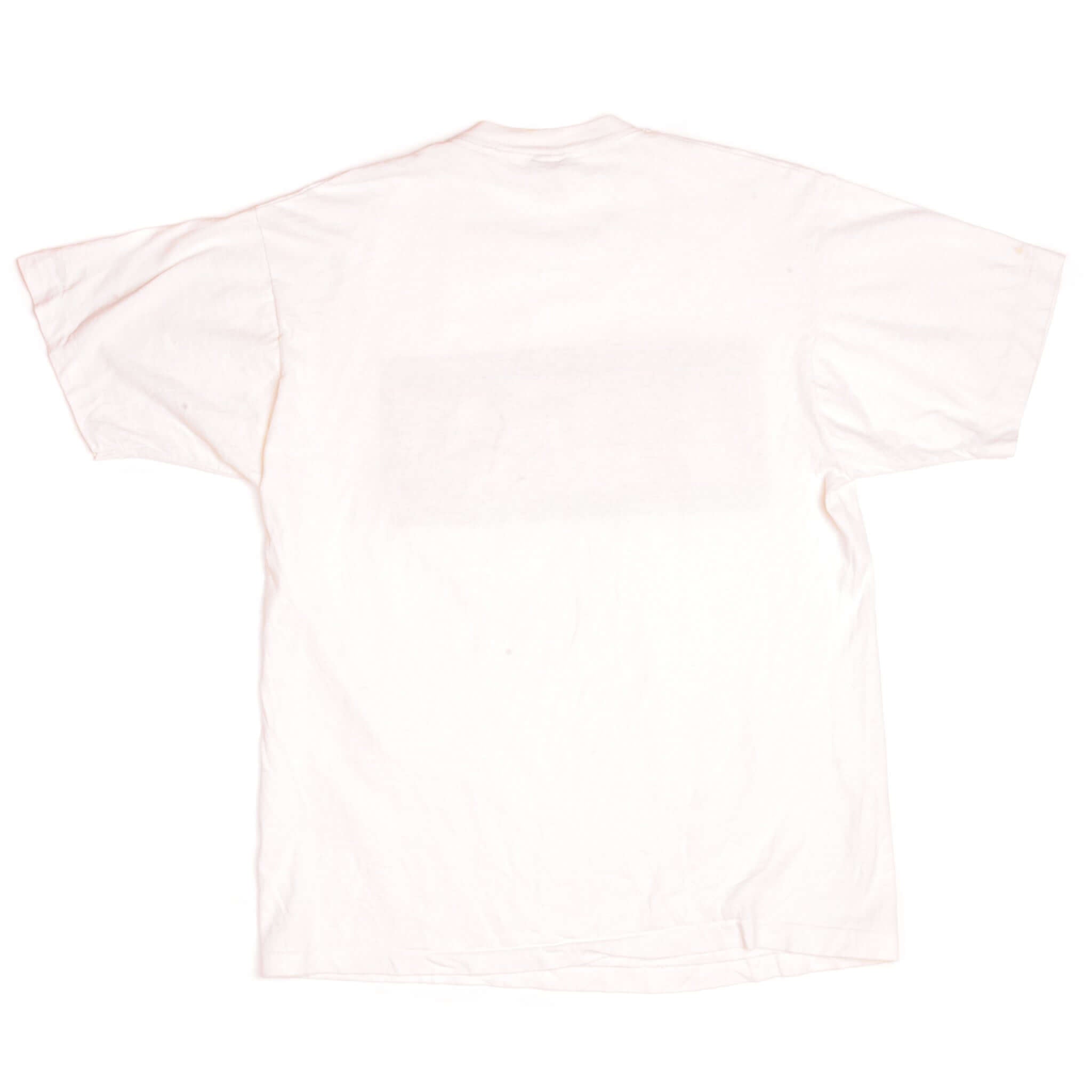 Vintage Keith Haring Ignorance = Fear, Silence = Death Fight AID Act Up Fruit of the Loom Tee Shirt 1990s Size Large Made In USA With Single Stitch Sleeves.