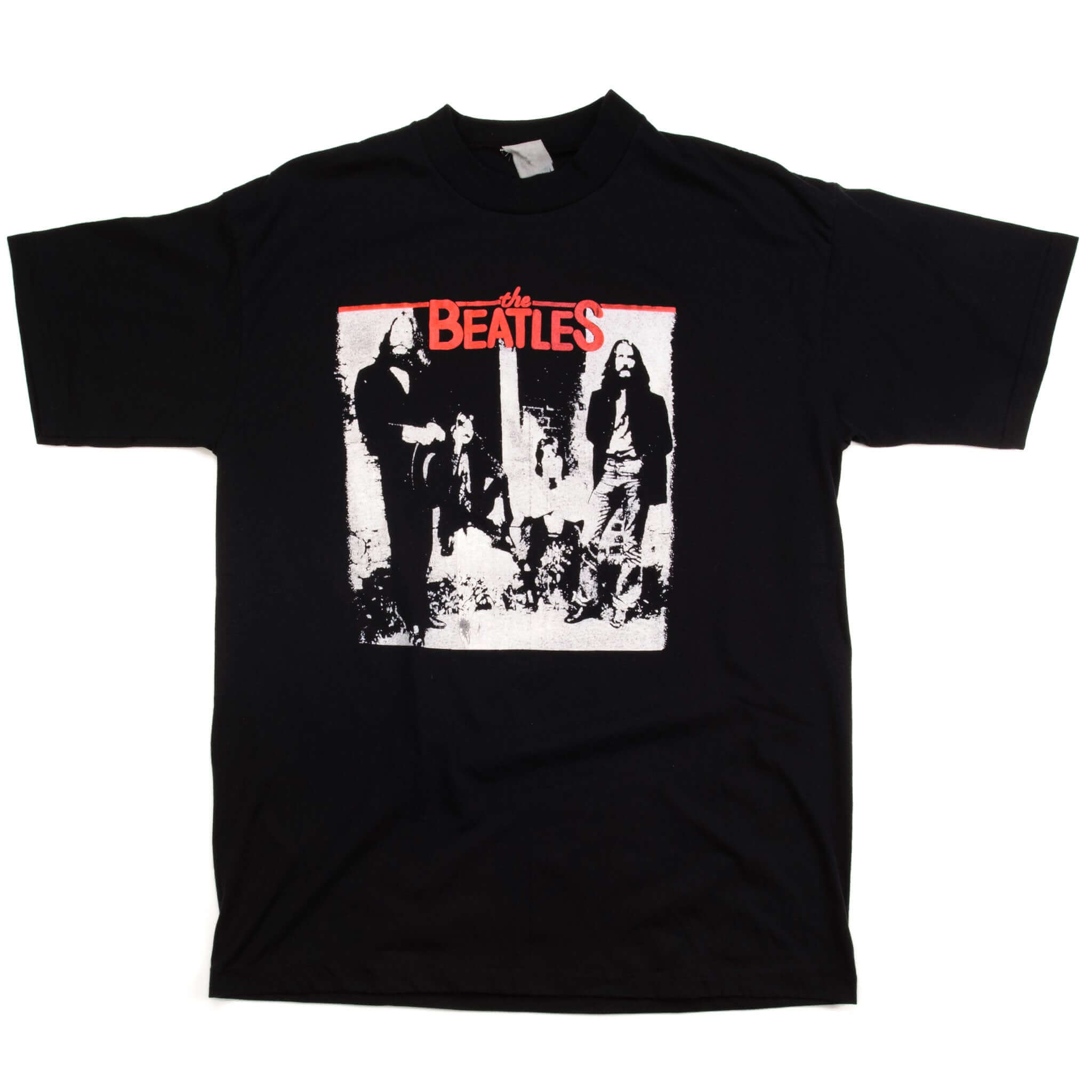 Vintage The Beatles 1980S Tee Shirt Size Large With Single Stitch Sleeves