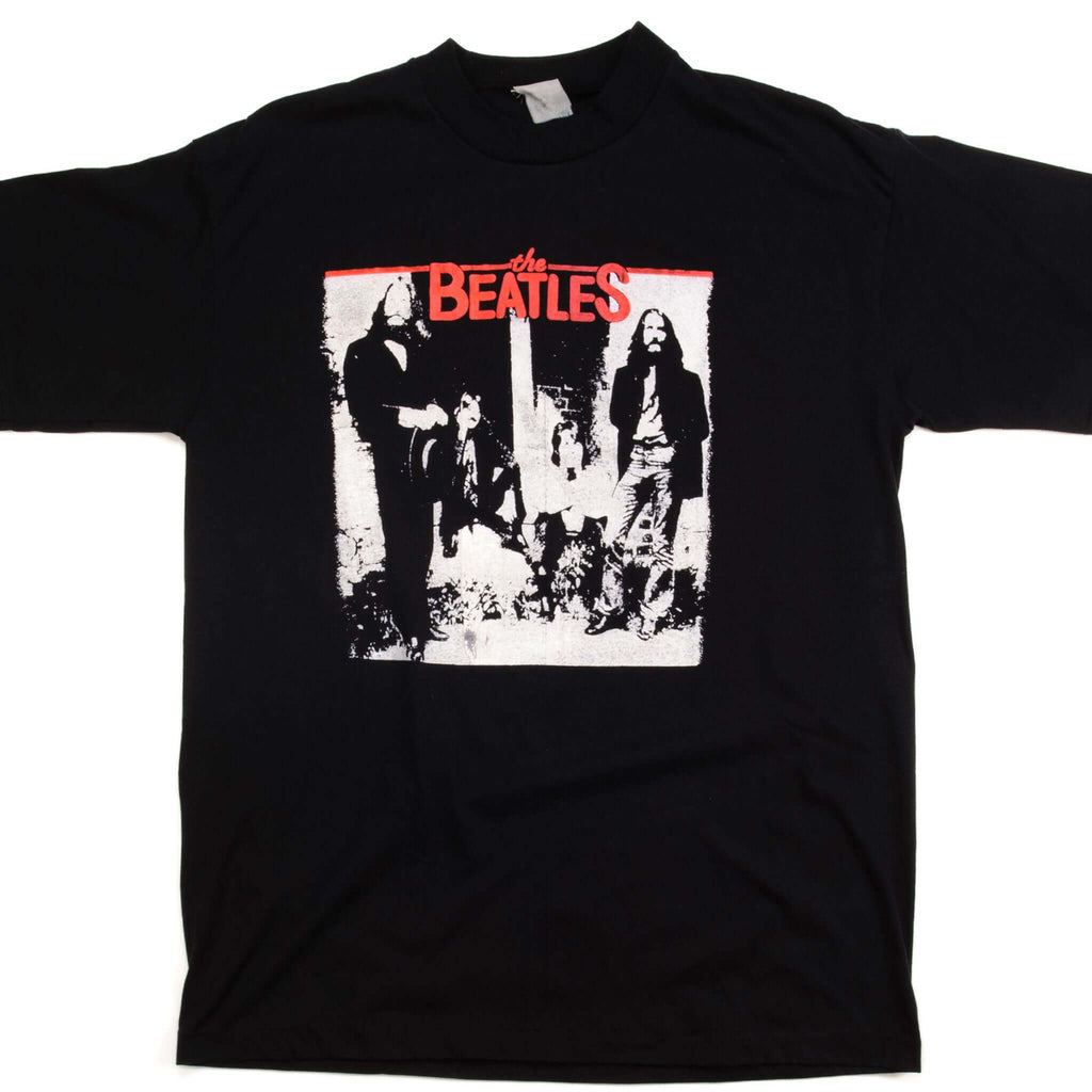 Vintage The Beatles 1980S Tee Shirt Size Large With Single Stitch Sleeves