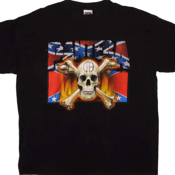 Vintage Skull Pantera Tee Shirt from the 90's Size 2XL,  with single stitch sleeves.