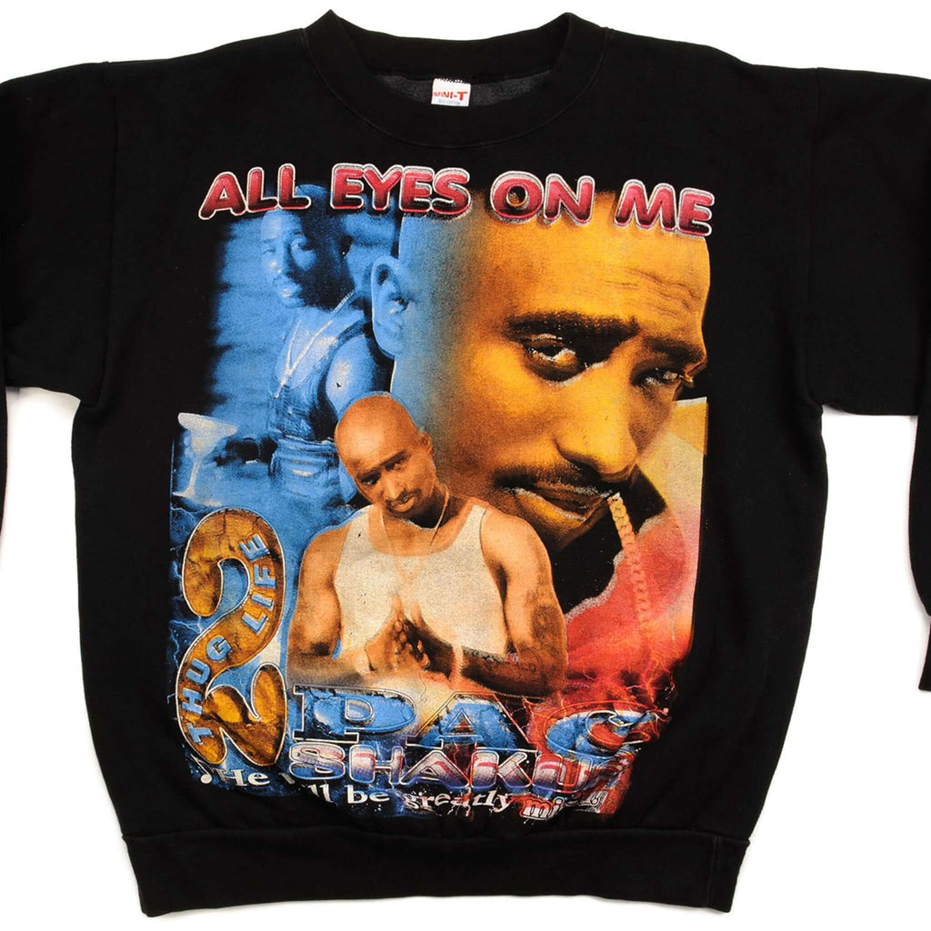 VINTAGE BOOTLEG 2PAC SWEATSHIRT 90'S SIZE LARGE – Vintage rare usa