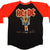 Vintage ACDC Raglan&nbsp;Tee Shirt Flick Of The Switch Tour by Mackler 80'S Size S Made In USA



