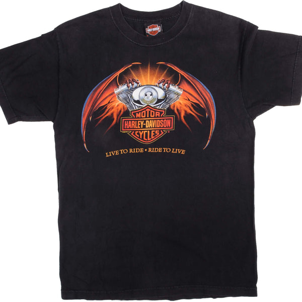 Vintage Harley Davidson "Live To Ride, Ride To Live" Knoxville, TN. Size M.