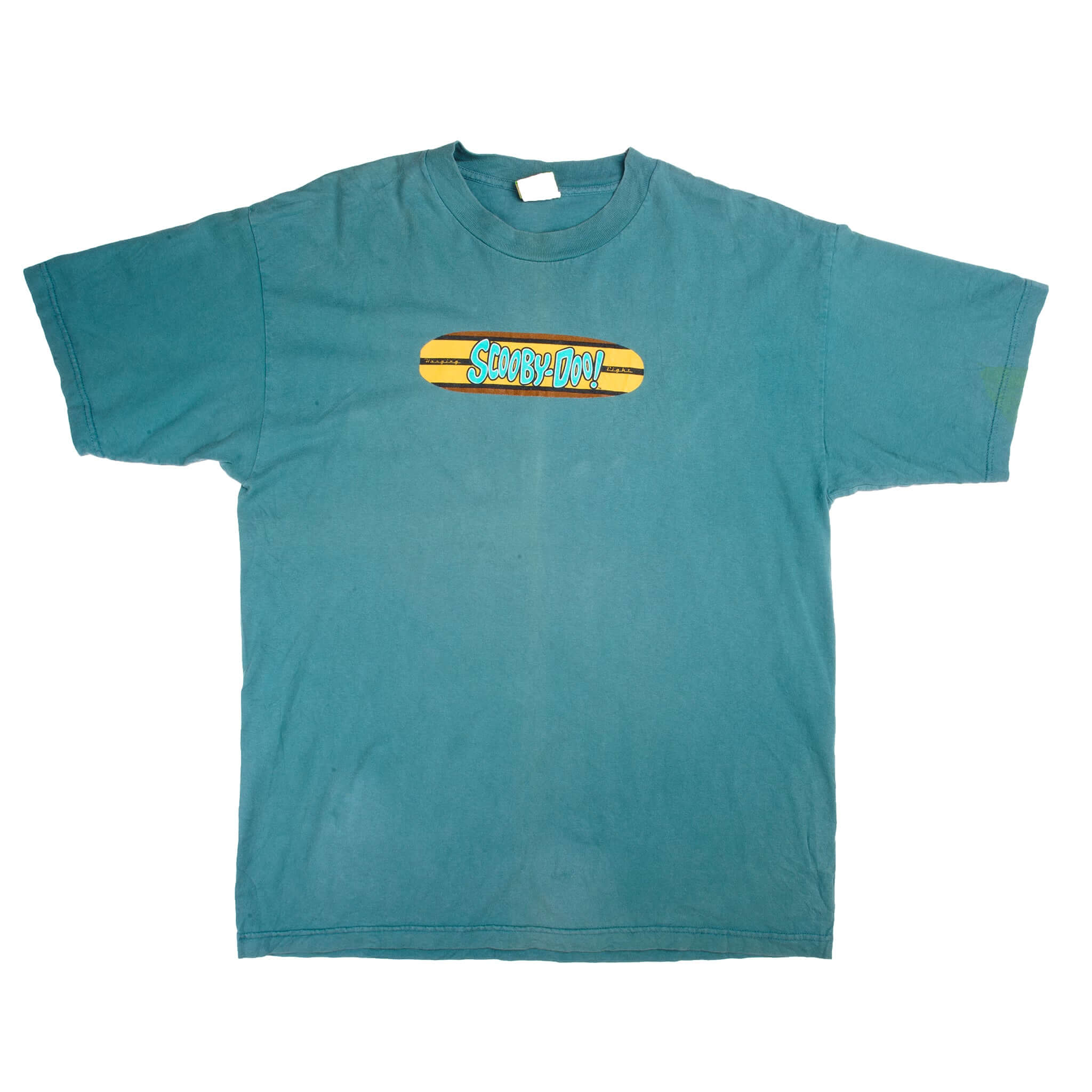 Vintage Surfing Scooby-Doo "Hanging Eight". Tee Shirt 00's Size XLarge. Made In USA