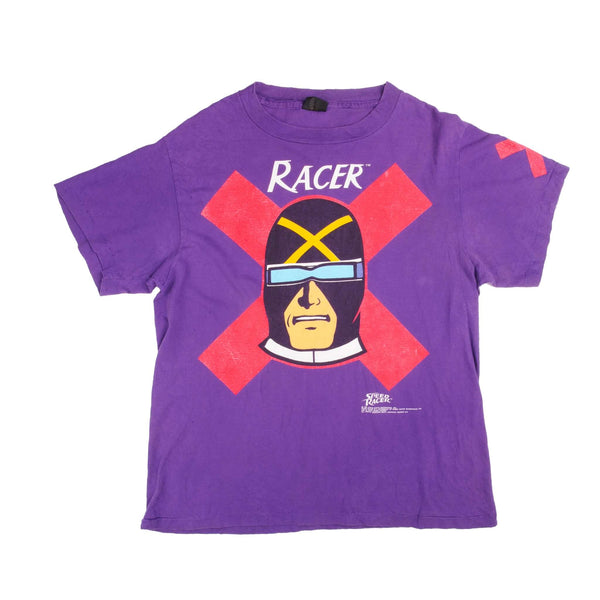 Vintage Speed Racer 1990S T-Shirt Size L With Singe Stitch Sleeves. Made In USA