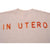 VINTAGE NIRVANA "IN UTERO" TEE SHIRT 1994 SIZE XL MADE IN USA