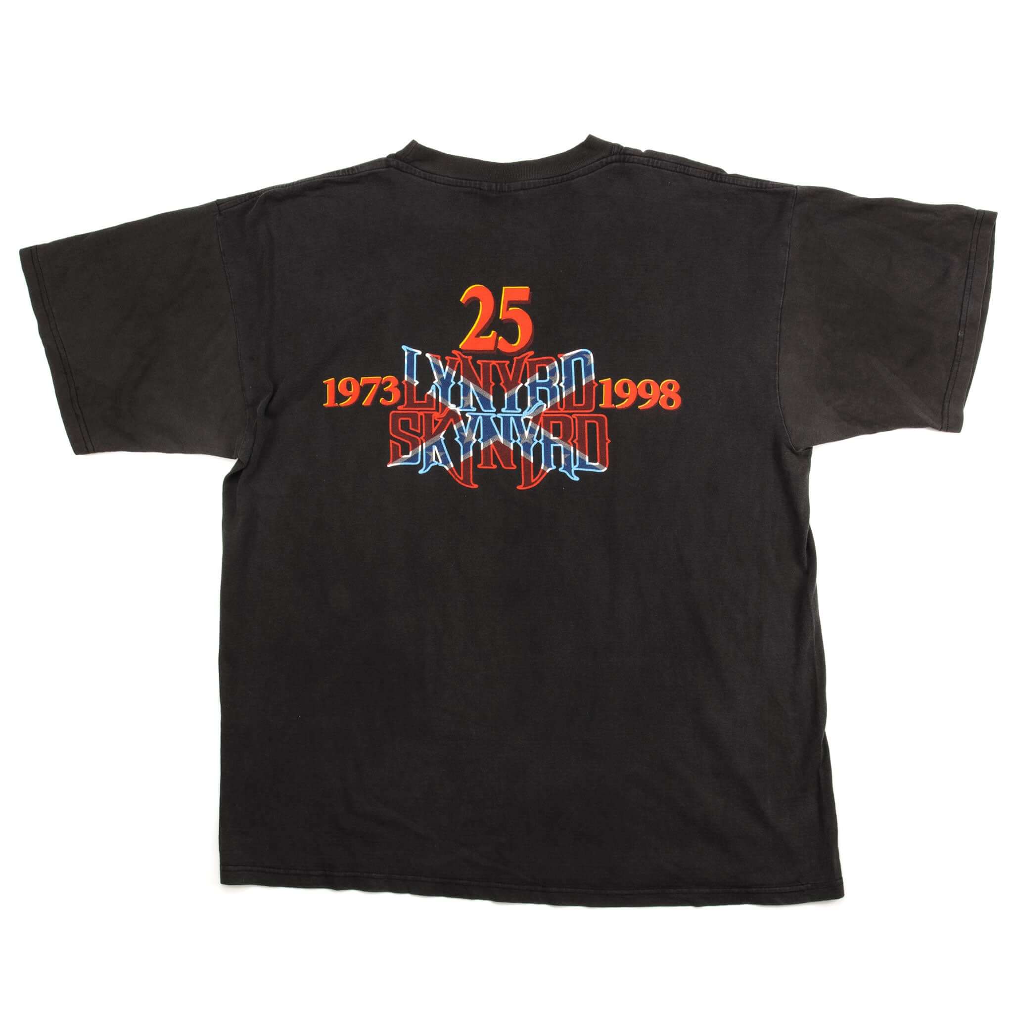 VINTAGE LYNYRD SKYNYRD TEE SHIRT 25TH ANNIVERSARY 1998 SIZE XL