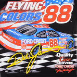 Vintage Nascar Dale Jarrett Number 88 "Flying Colors" 1998 Tee Shirt Size XL. Made In USA