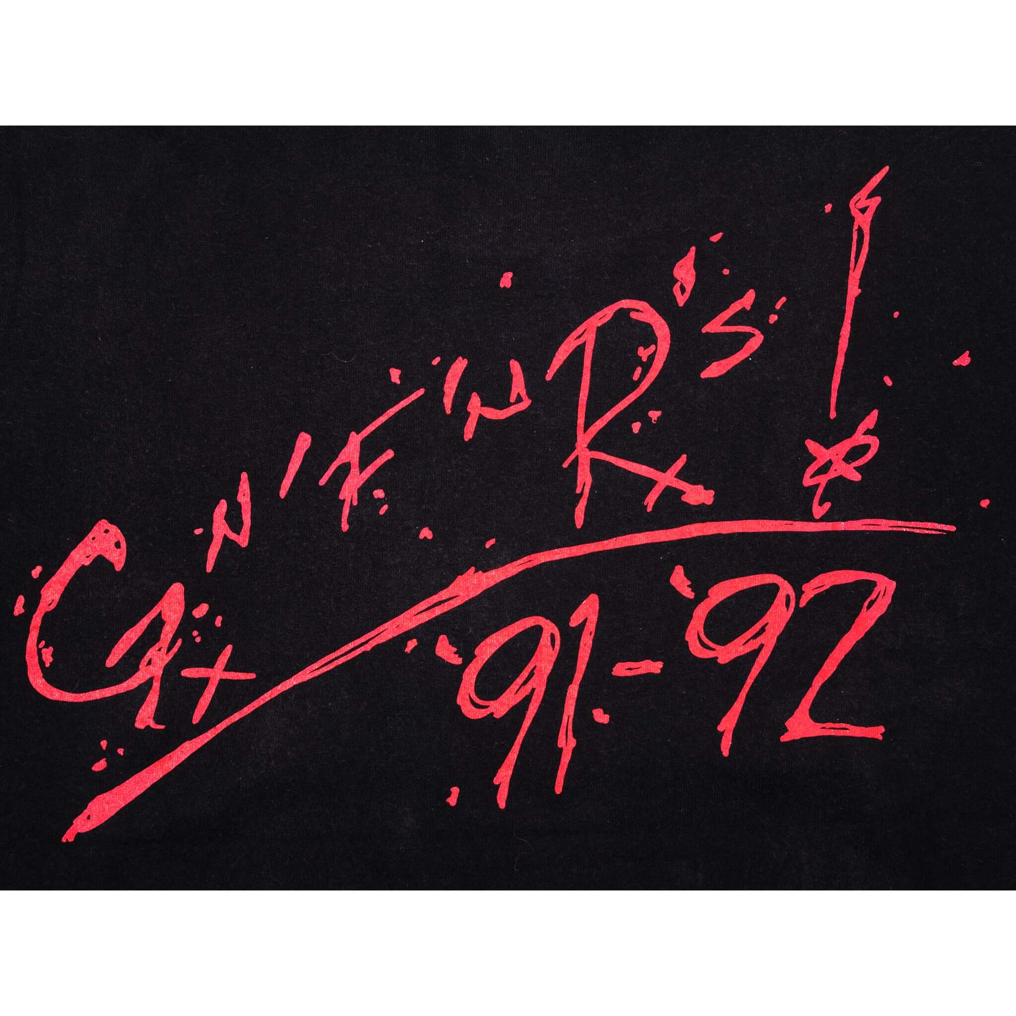 VINTAGE GUNS N' ROSES CONCERT BROCKUM TEE SHIRT 1992 SIZE LARGE MADE IN USA