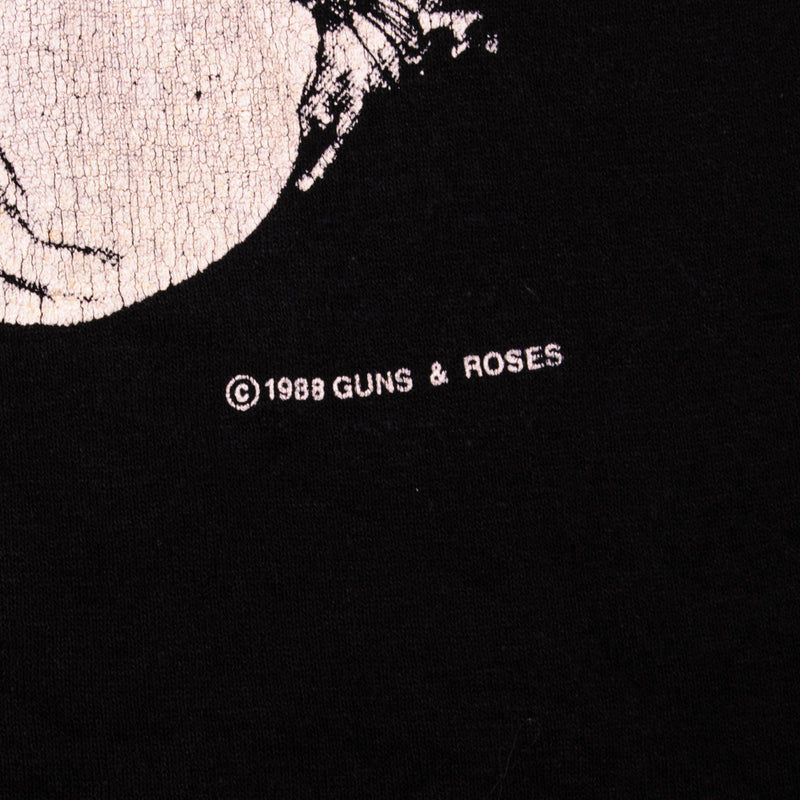 VINTAGE GUNS N' ROSES APPETITE FOR DESTRUCTION TEE SHIRT 1988 LARGE MADE IN USA