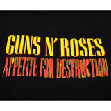 VINTAGE GUNS N' ROSES APPETITE FOR DESTRUCTION TEE SHIRT 1988 LARGE MADE IN USA