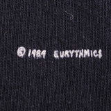 Vintage Original Eurythmics 1984 Tee Shirt Size Medium Made In USA With Single Stitch Sleeves