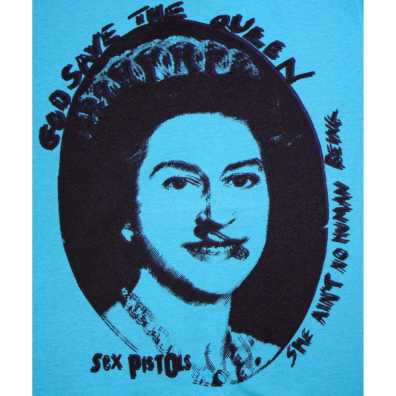 VINTAGE SEX PISTOLS GOD SAVE THE QUEEN TEE SHIRT 80s SIZE MEDIUM MADE IN USA