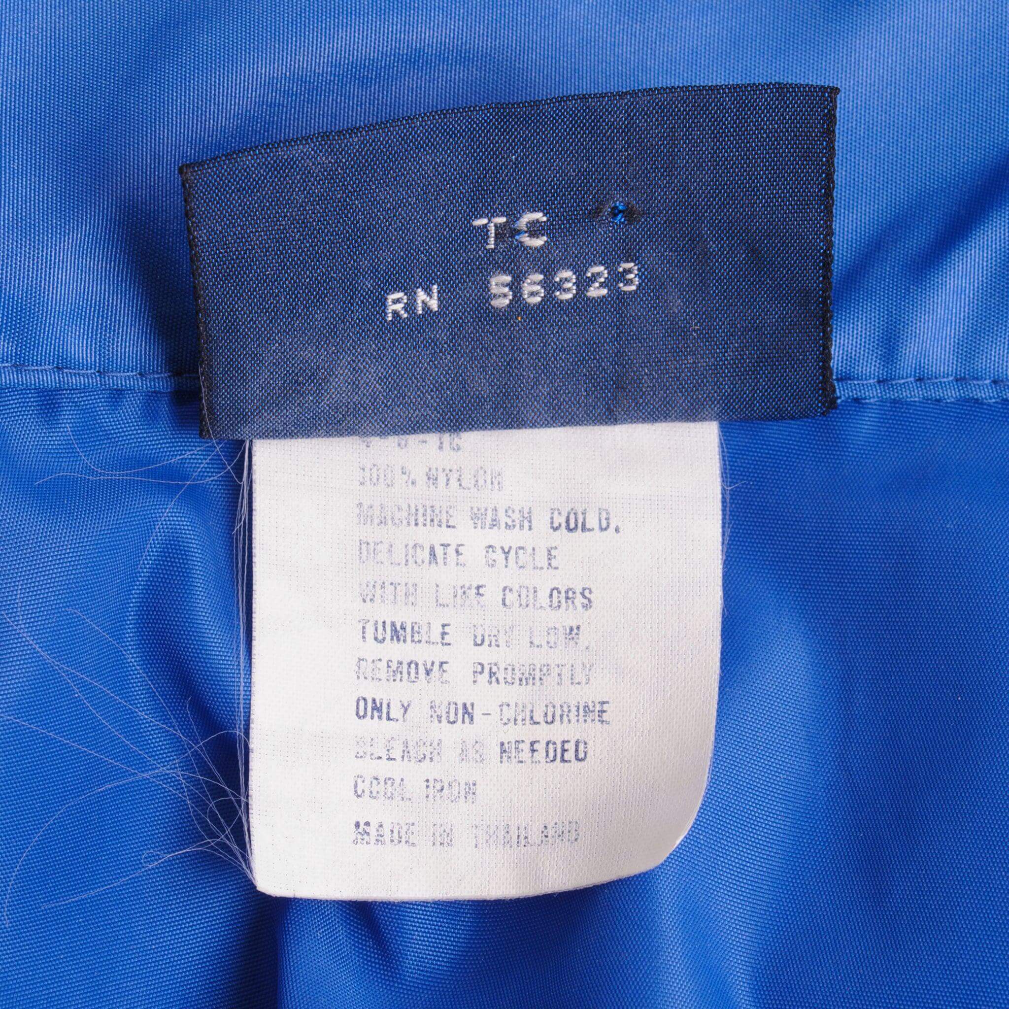 Vintage Nike Blue And Black Shell Jacket From 1984-1987 Jacket Size Medium. Nike Blue Label