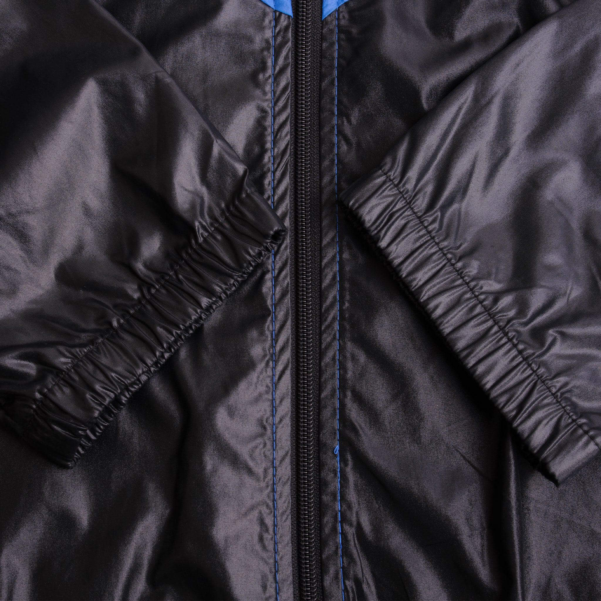 Vintage Nike Blue And Black Shell Jacket From 1984-1987 Jacket Size Medium. Nike Blue Label