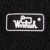 Vintage Black Woolrich Classic 90S Fleece Jacket Size Medium Made In USA