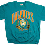 VINTAGE NFL MIAMI DOLPHINS SWEATSHIRT 1994 SIZE LARGE MADE IN USA