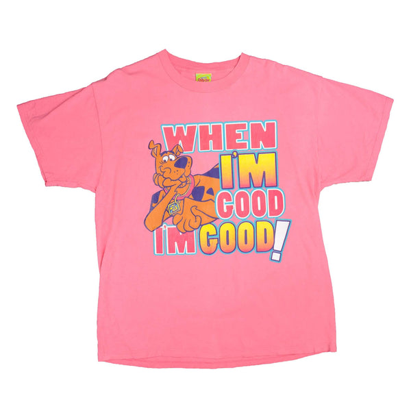 Vintage Scooby-Doo "When I'm good, I'm good!, When I'm Bad, I'm Even Better". Tee Shirt 00's Size XLarge.