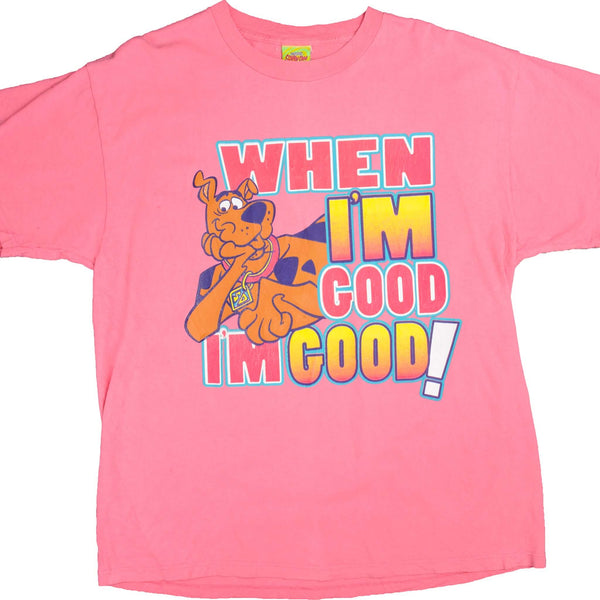 Vintage Scooby-Doo "When I'm good, I'm good!, When I'm Bad, I'm Even Better". Tee Shirt 00's Size XLarge.