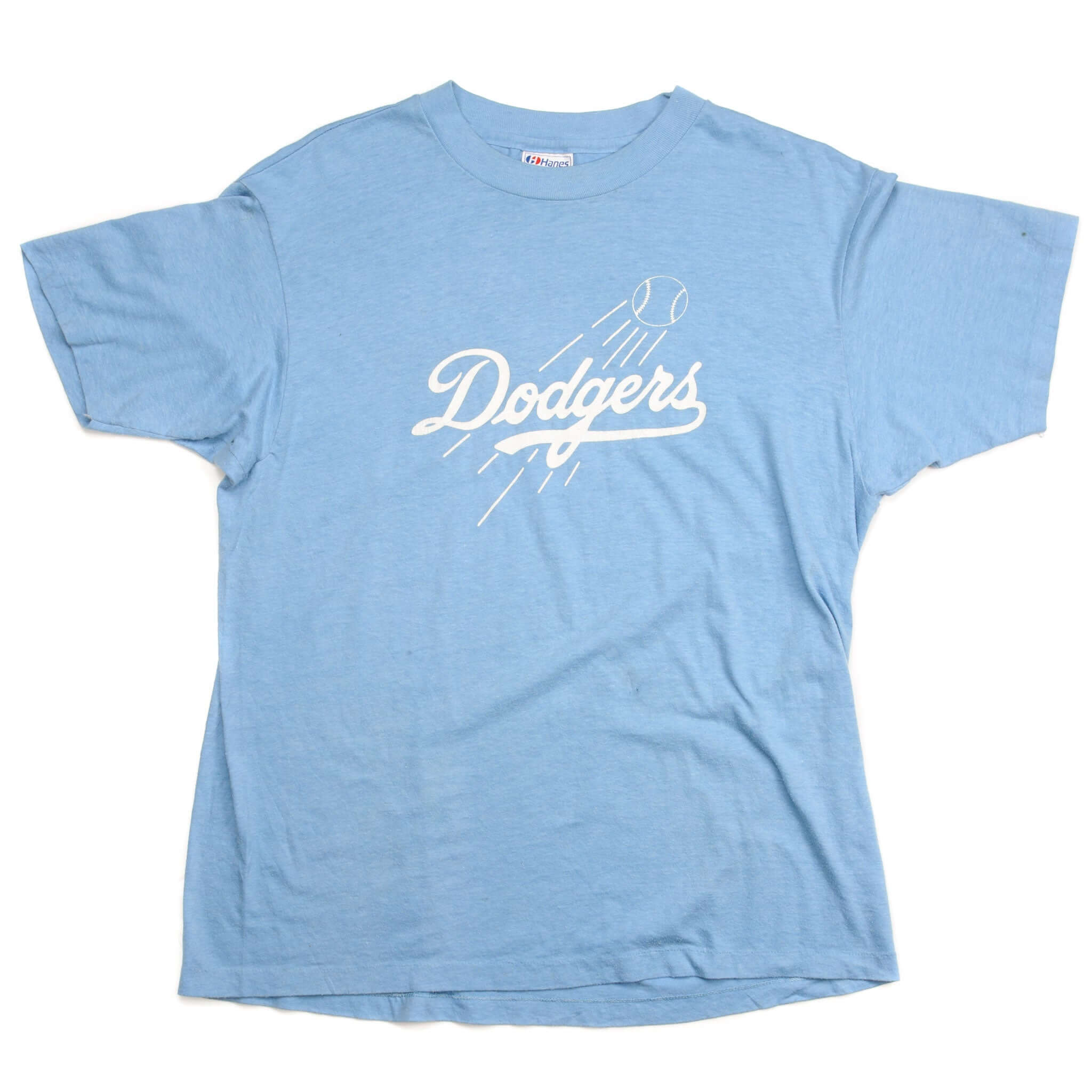 VINTAGE MLB DODGERS PHOTOGRAPHY TEAM TEE SHIRT SIZE MEDIUM MADE IN USA