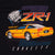 Vintage Nascar Corvette ZR-1 The World Fastest Production Car T-Shirt 1991 Size XLarge With Single Stitch Sleeves. Made In USA