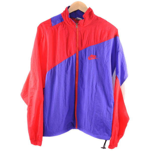 Vintage Nike Windbreaker Nylon Jacket 1990S Size Medium.