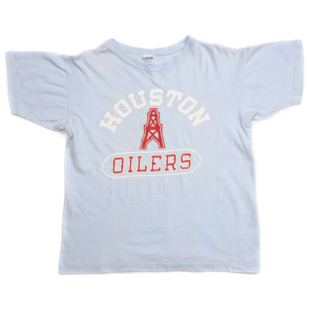 Houston oilers vintage t shirt 2025