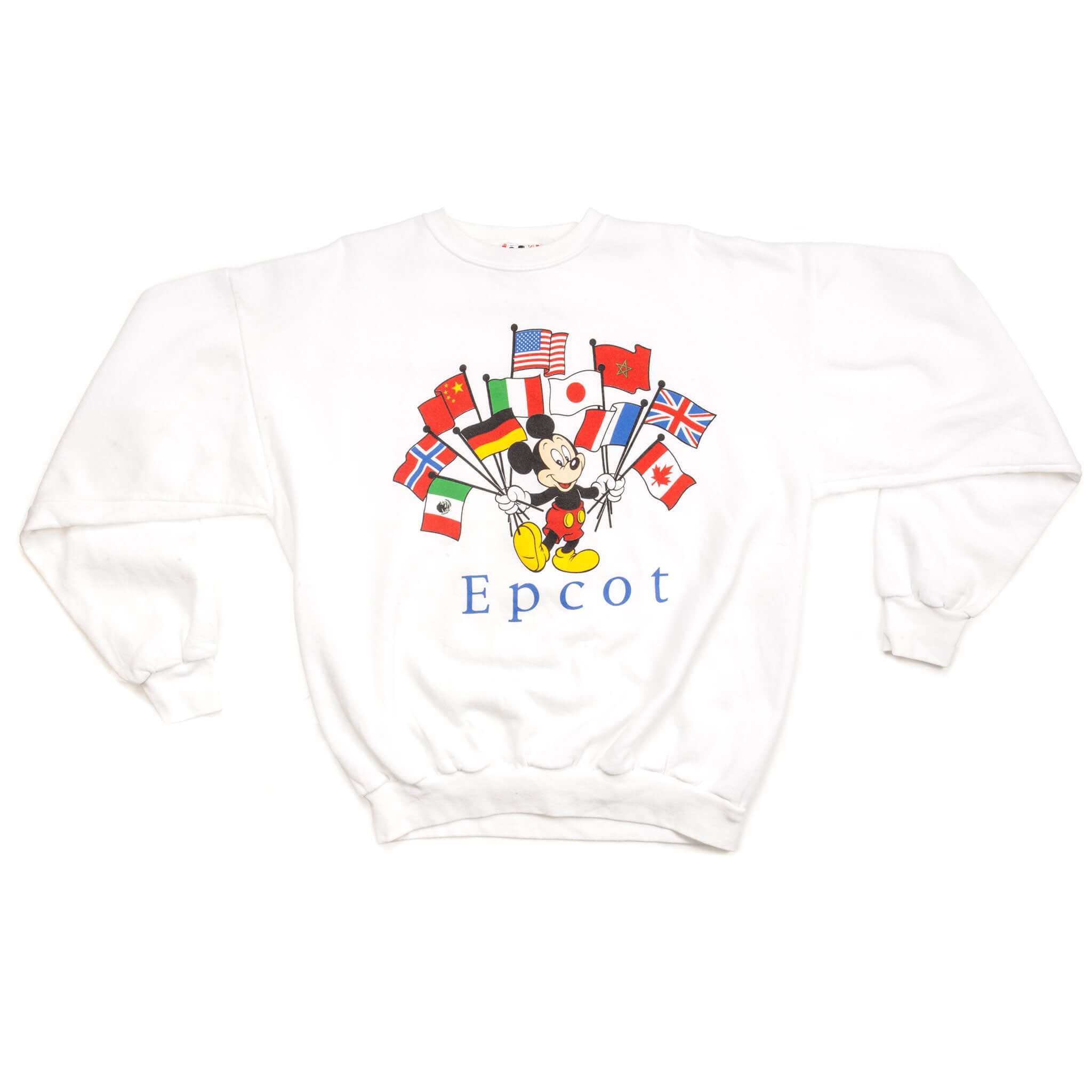 VINTAGE DISNEY EPCOT SWEATSHIRT SIZE 2XL MADE IN USA