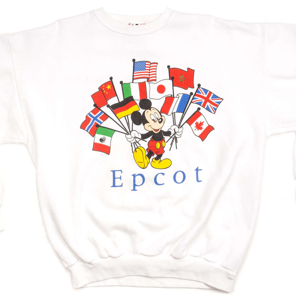 VINTAGE DISNEY EPCOT SWEATSHIRT SIZE 2XL MADE IN USA