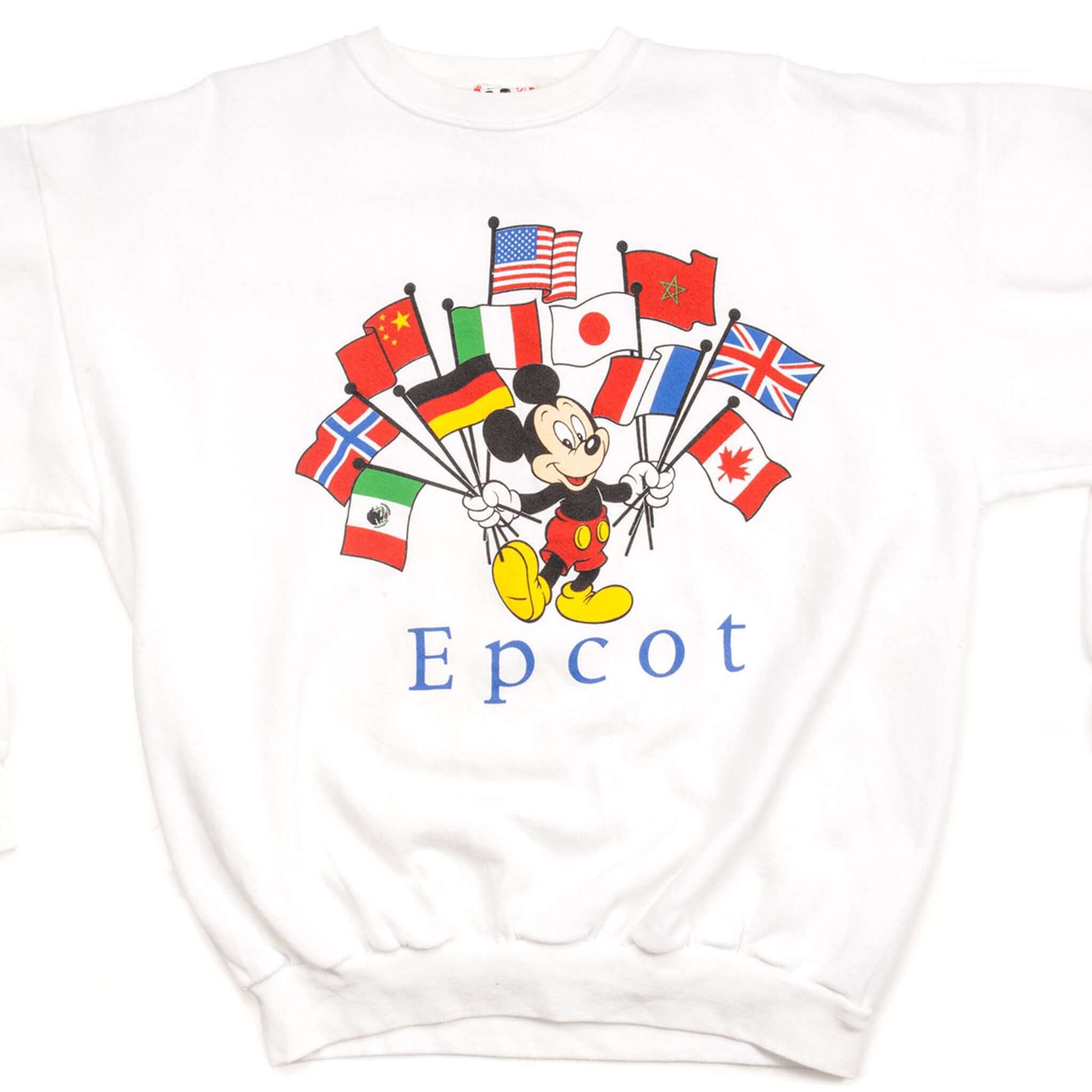 VINTAGE DISNEY EPCOT SWEATSHIRT SIZE 2XL MADE IN USA
