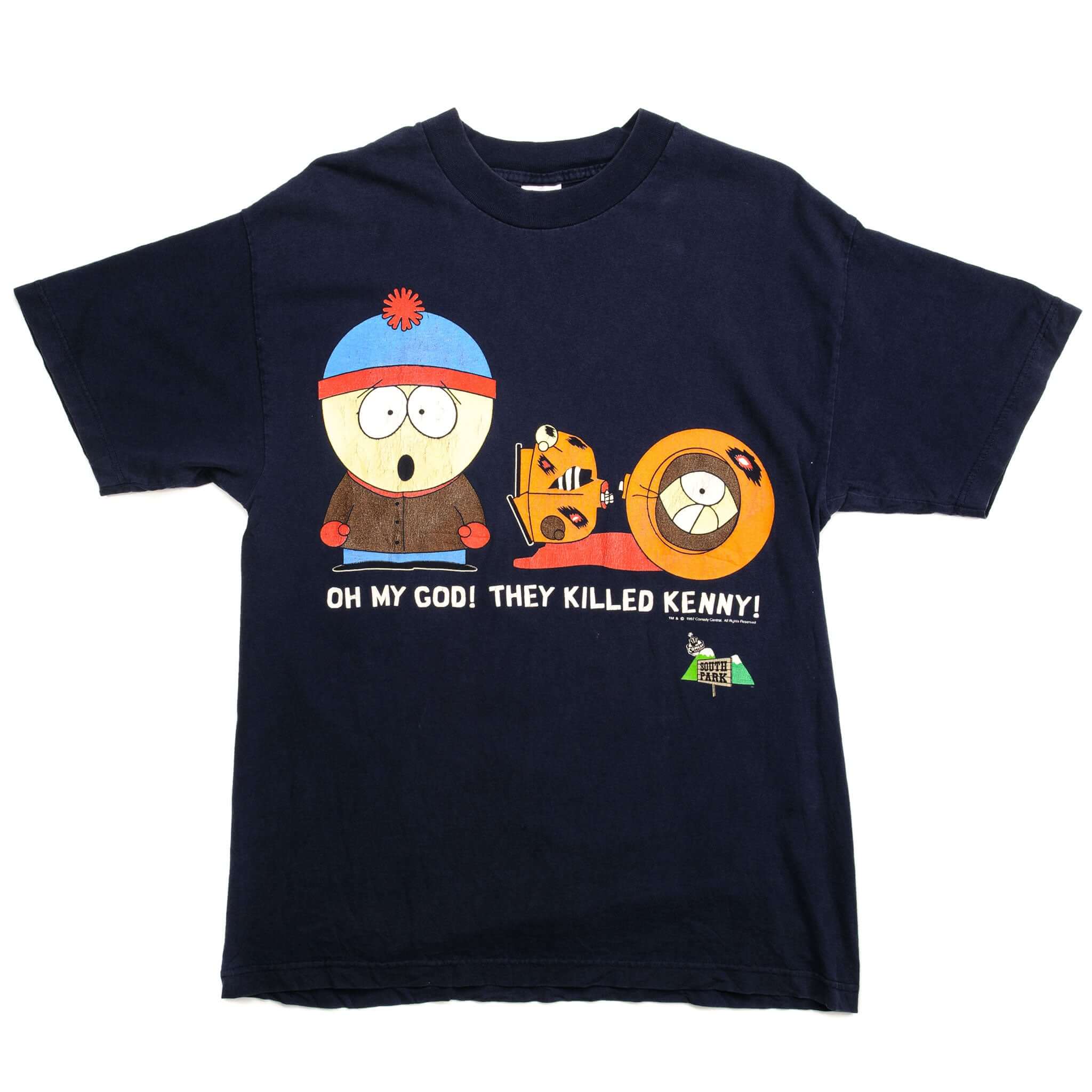 VINTAGE SOUTH PARK TEE SHIRT 1997 SIZE LARGE