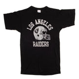 VINTAGE CHAMPION NFL LOS ANGELES RAIDERS TEE SHIRT EARLY 1980S XS MADE IN USA