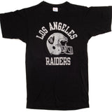 VINTAGE CHAMPION NFL LOS ANGELES RAIDERS TEE SHIRT EARLY 1980S XS MADE IN USA