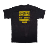Vintage Nirvana Tee Shirt 1990s Size Medium. Made In USA  Flower Sniffin, Kitty Pettin, Baby Kissin, Corporate Rock Whores