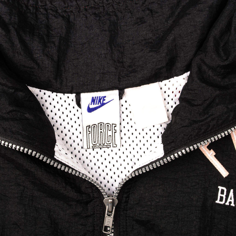 VINTAGE NIKE FORCE BASKETBALL WINDBREAKER JACKET SIZE LARGE