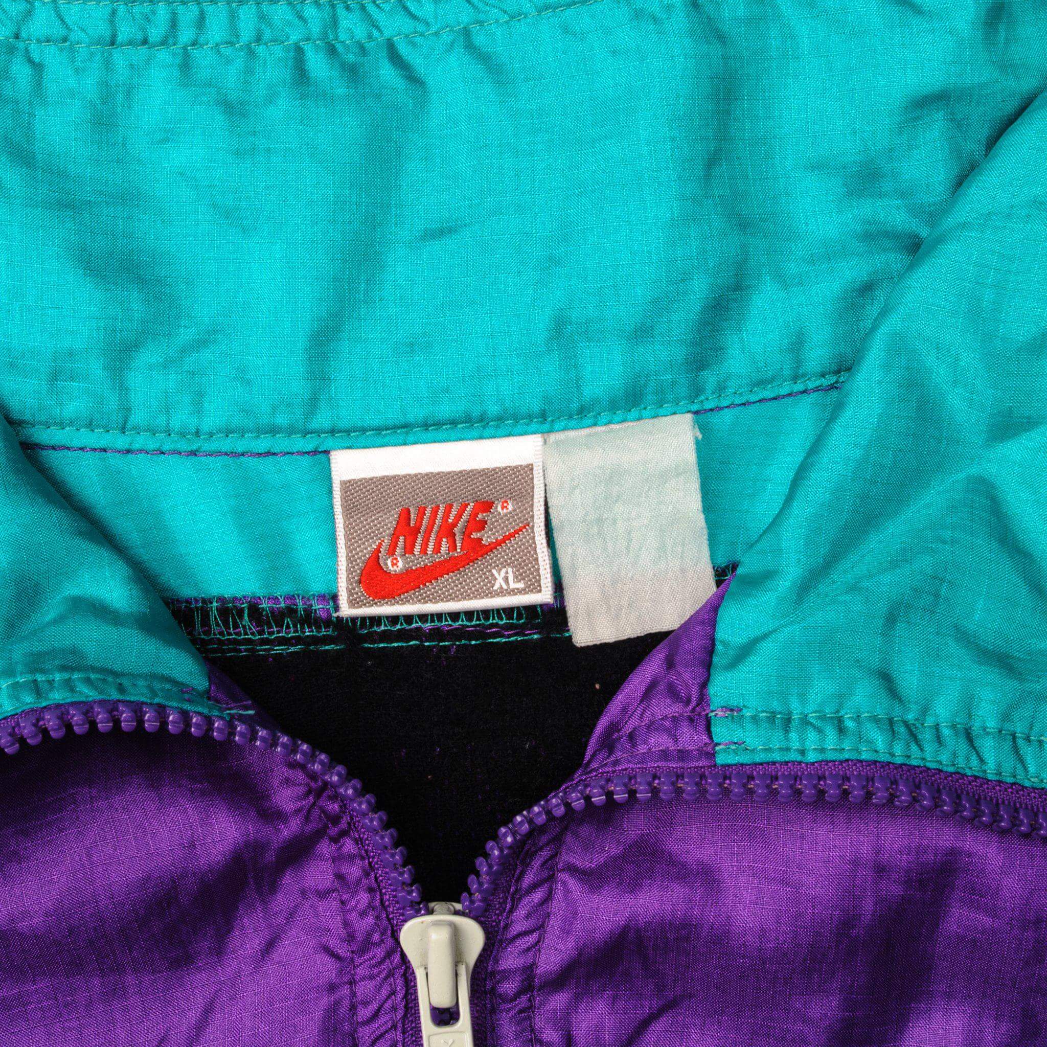VINTAGE NIKE WINDBREAKER NYLON JACKET 1990S SIZE XL