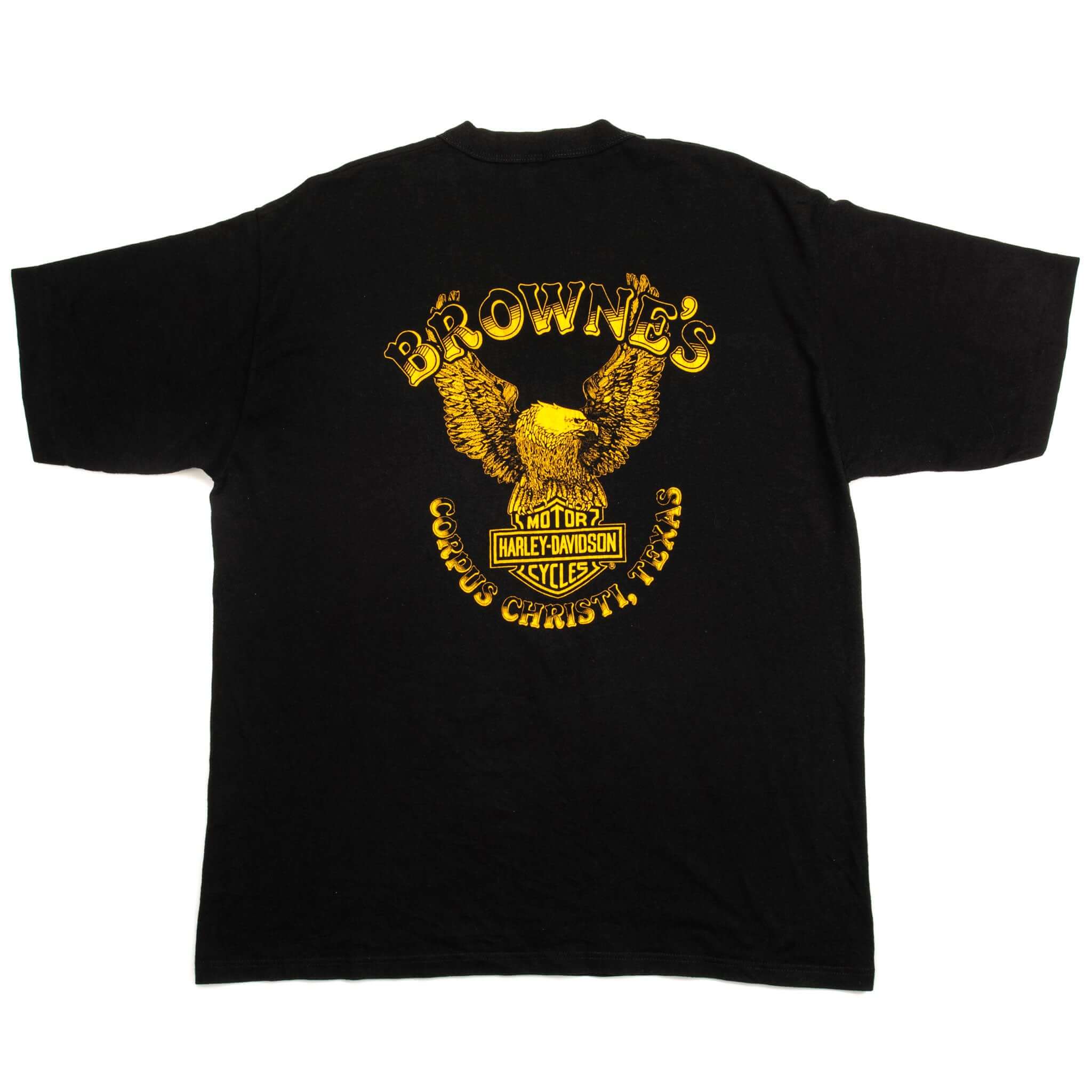 VINTAGE HARLEY DAVIDSON TEE SHIRT 1980S SIZE LARGE MADE IN USA