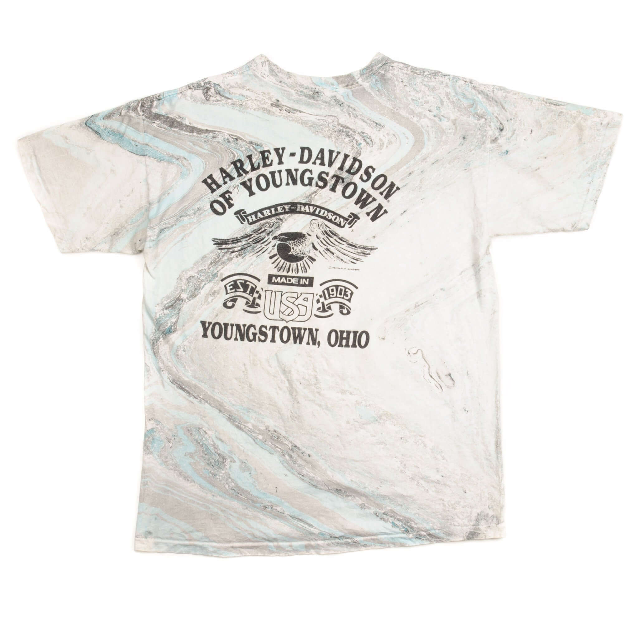 VINTAGE HARLEY DAVIDSON TEE SHIRT 1990 SIZE MEDIUM MADE IN USA