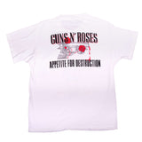 VINTAGE GUNS N' ROSES APPETITE FOR DESTRUCTION TEE SHIRT 1987 SIZE MEDIUM MADE IN USA
