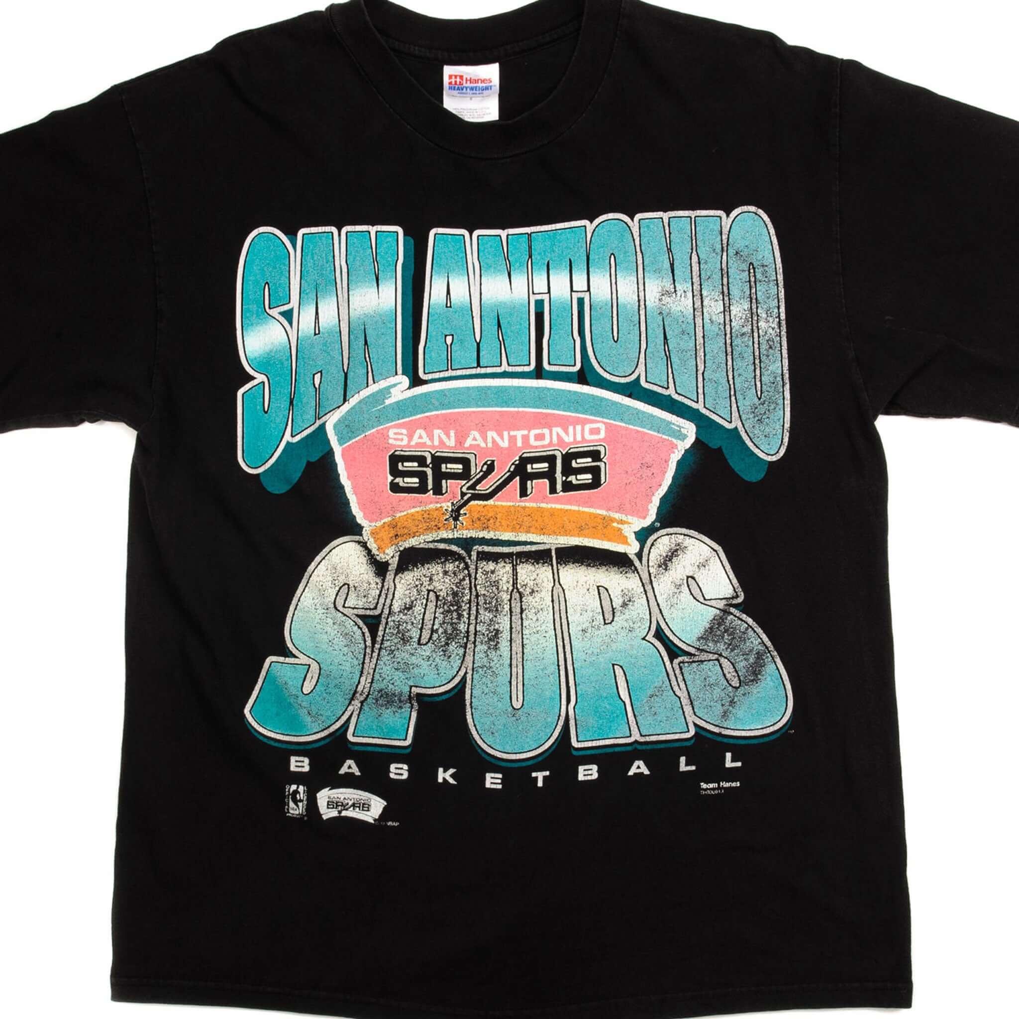 VINTAGE NBA SAN ANTONIO SPURS TEE SHIRT SIZE LARGE